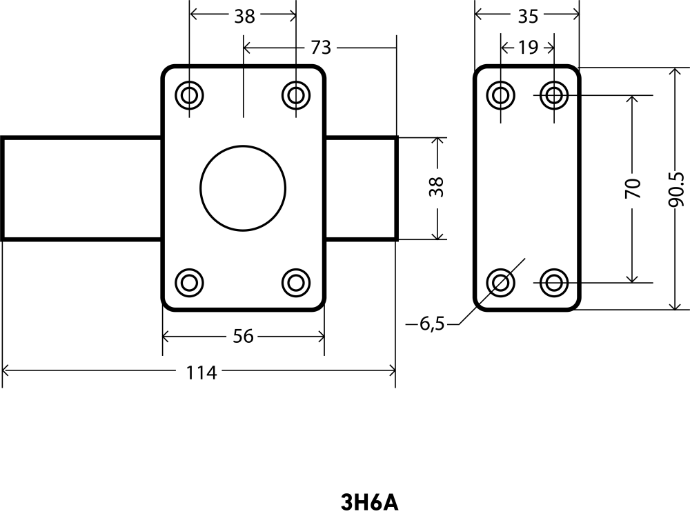 Картинка Замок накладной АЛЛЮР ЗН6А в Нарьян-Маре Замок накладной АЛЛЮР ЗН6А в Нарьян-Маре